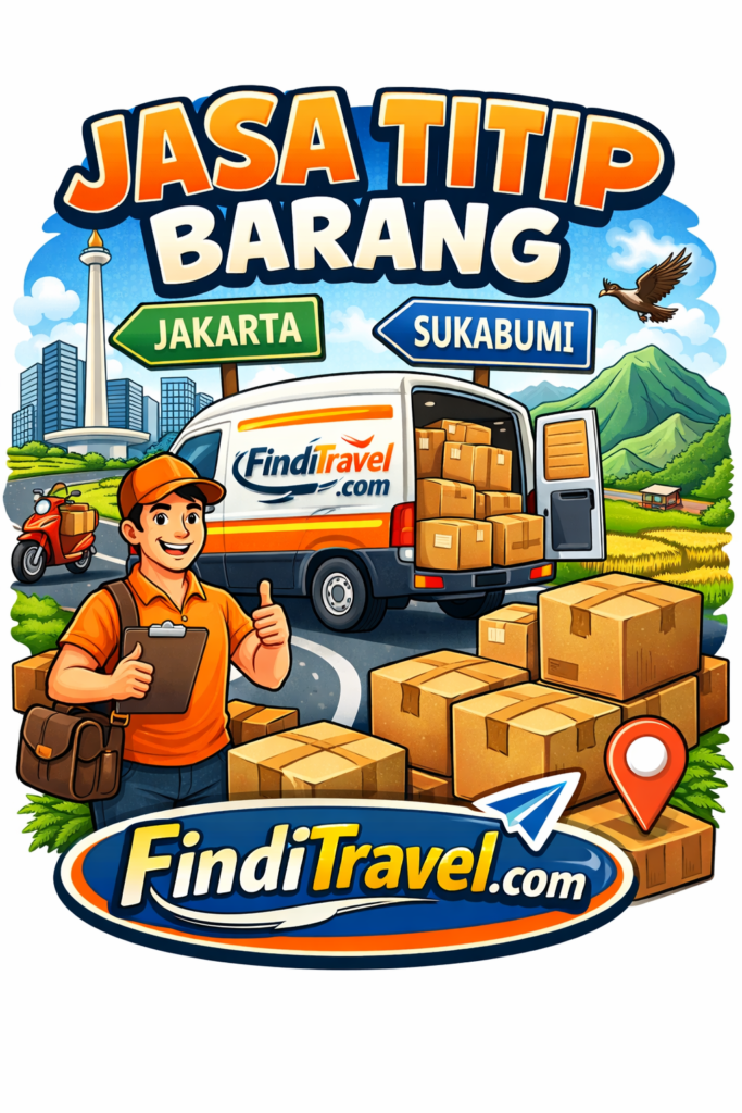 Layanan travel Jakarta ke Sukabumi FindiTravel.com dengan pengiriman paket semalam sampai serta dukungan admin 24 jam.
