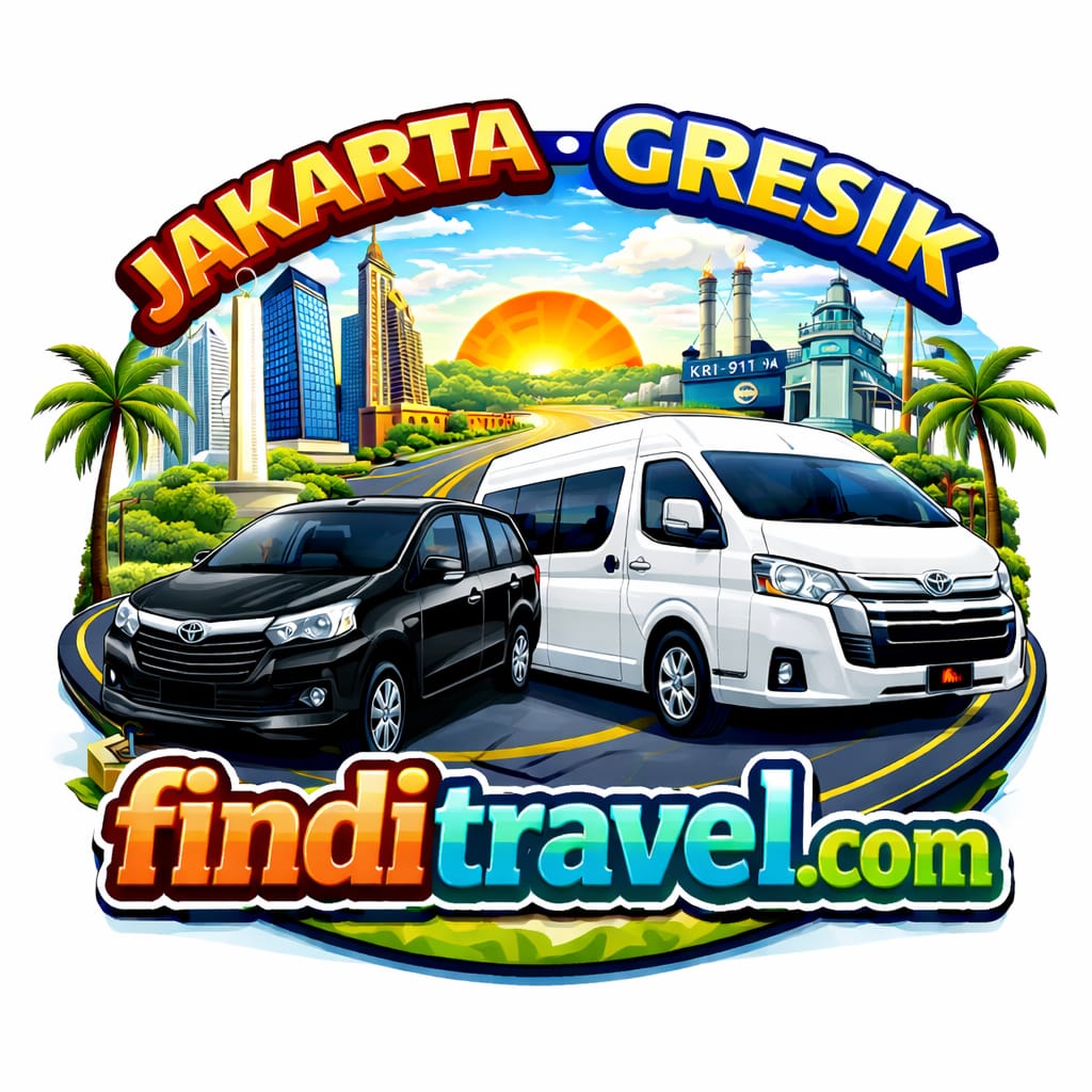 Layanan travel Jakarta ke Gresik dari FindiTravel.com dengan harga terjangkau, fasilitas door to door, dan service makan.