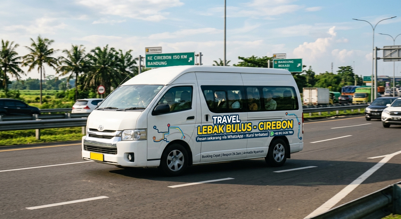 Travel Lebak Bulus - Cirebon pemesanan selalu siap